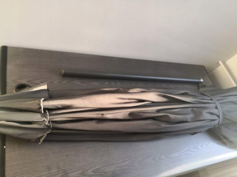 PARASOL OGRODOWY SZARY ANTRACYT 3 M KLASYCZNY PARASOL OGRODOWY SZARY ANTRACYT 3 M KLASYCZNY