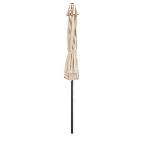 PARASOL OGRODOWY BEŻOWY KLASYCZNY 300 x 240 cm PARASOL OGRODOWY BEŻOWY KLASYCZNY 300 x 240 cm