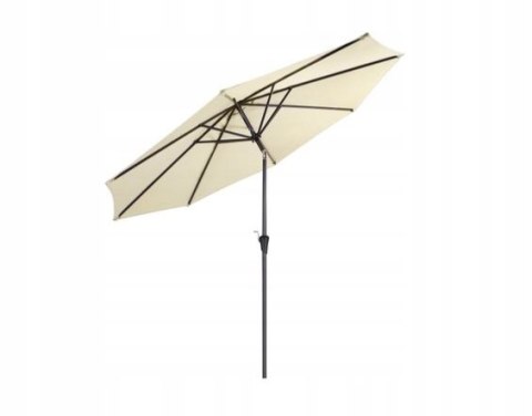 PARASOL OGRODOWY KLASYCZNY 300 x 240 cm BEŻOWY