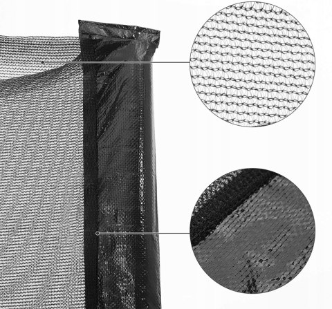 SIATKA OCHRONNA DO TRAMPOLINY 8FT Songmics 244 cm SIATKA OCHRONNA DO TRAMPOLINY 8FT Songmics 244 cm
