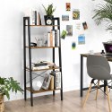 REGAŁ NA KSIĄZKI LOFT RUSTYKALNY BRAZ INDUSTRIALNY 137CM