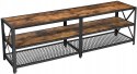 STOLIK RTV INDUSTRIALNY RUSTYKALNY LOFT SZAFKA 140 cm x 50 cm x 39 cm