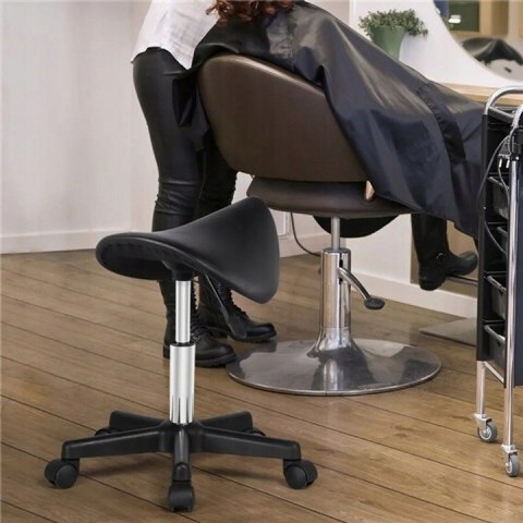 TABORET KOSMETYCZNY YAHEETECH CZARNY 591510BK TABORET KOSMETYCZNY YAHEETECH CZARNY 591510BK