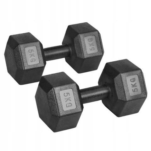 ZESTAW HANTLI BITUMICZNYCH 2X5KG CZARNE YAHEETECH ZESTAW HANTLI BITUMICZNYCH 2X5KG CZARNE YAHEETECH