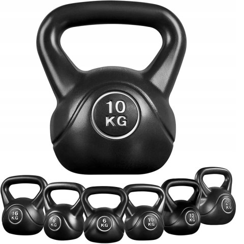 HANTEL KETTLEBELLE 16KG CZARNY YAHEETECH 611306BK