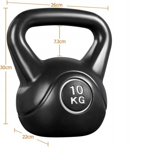 HANTEL KETTLEBELLE 16KG CZARNY YAHEETECH 611306BK