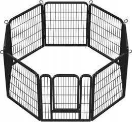 KOJEC DLA PSA wybieg klatka metal Yaheetech 614257BK