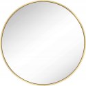 Lustro Songmics ścienne koło rama metal 61 x 61 mm