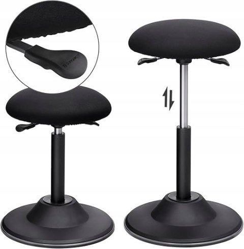 TABORET OBROTOWY z regulacją Songmics 70 x 41 x 41 cm TABORET OBROTOWY z regulacją Songmics 70 x 41 x 41 cm