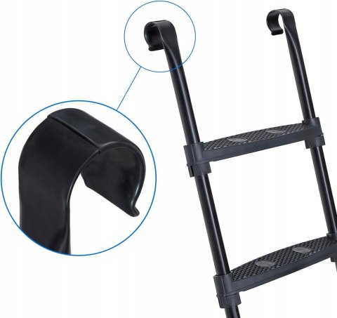 Drabinka do trampolin Songmics o wysokości maty 76cm (dł drabinki 82,5 cm) Drabinka do trampolin Songmics o wysokości maty 76cm (dł drabinki 82,5 cm)