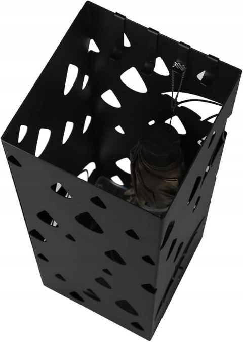 PARASOLNIK Stojak na parasole metal Songmics czarny PARASOLNIK Stojak na parasole metal Songmics czarny