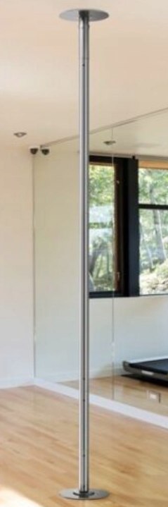 Rura do tańca POLE DANCE Drążek Yaheetech od 225 do 274,5 cm