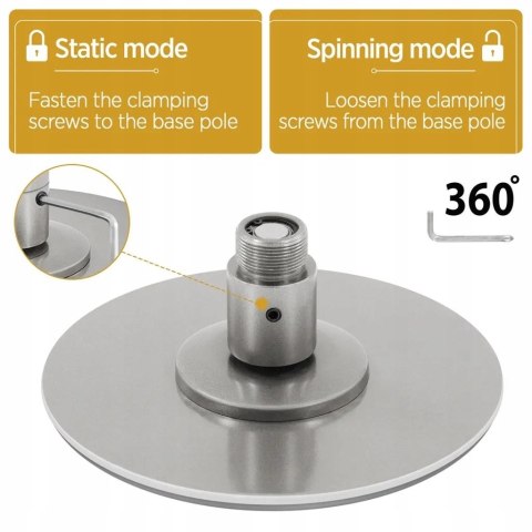 Rura do tańca POLE DANCE Drążek Yaheetech od 225 do 274,5 cm