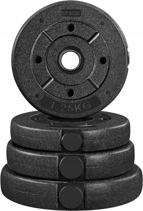 Hantle powlekane/gumowane BETON regulowane ŁĄCZNIE 20 KG zestaw 2 X 10 KG Hantle powlekane/gumowane BETON regulowane ŁĄCZNIE 20 KG zestaw 2 X 10 KG