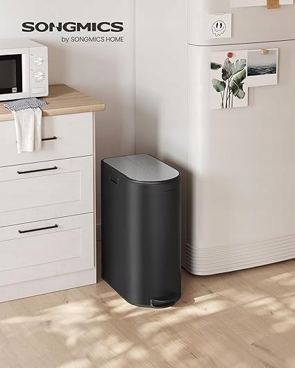 KOSZ NA ŚMIECI Songmics 50 l 2 -komorowy KOSZ NA ŚMIECI Songmics 50 l 2 -komorowy