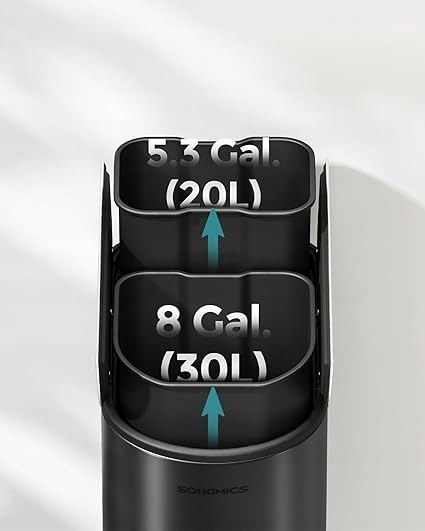 KOSZ NA ŚMIECI Songmics 50 l 2 -komorowy KOSZ NA ŚMIECI Songmics 50 l 2 -komorowy