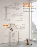 SCHODKI ŚCIENNE dla kota drabinka półka szczotka podkładki filcowe