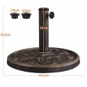 PODSTAWA STOJAK NA PARASOL Yaheetech 10kg 44,5 cm