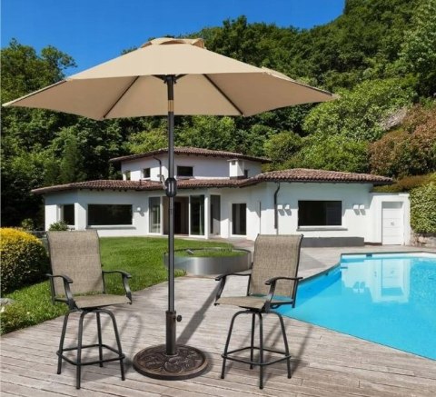 PODSTAWA STOJAK NA PARASOL Yaheetech 10kg 44,5 cm PODSTAWA STOJAK NA PARASOL Yaheetech 10kg 44,5 cm