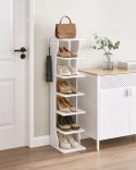 SZAFKA NA BUTY Songmics 26,4 x 110,4 x 30 cm biały