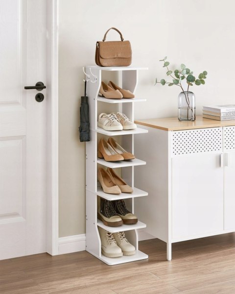 SZAFKA NA BUTY Songmics 26,4 x 110,4 x 30 cm biały SZAFKA NA BUTY Songmics 26,4 x 110,4 x 30 cm biały