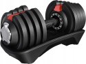 ZESTAW HANTLI Yaheetech Regulowane hantle 12 w 1, od 1,5 kg do 18 kg