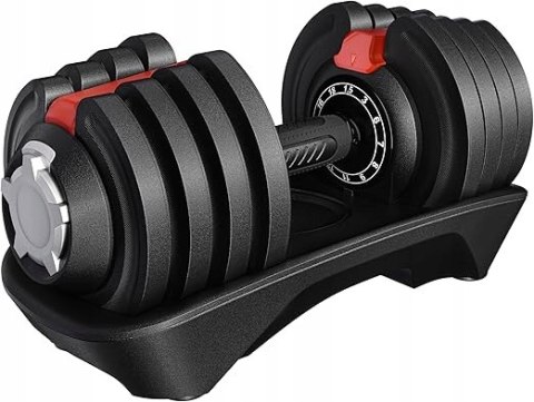 ZESTAW HANTLI Yaheetech Regulowane hantle 12 w 1, od 1,5 kg do 18 kg ZESTAW HANTLI Yaheetech Regulowane hantle 12 w 1, od 1,5 kg do 18 kg