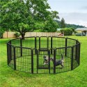 KOJEC DLA PSA METALOWY YAHEETECH 9 paneli 80 x 65 cm czarny
