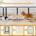 KOJEC DLA PSA METALOWY YAHEETECH 9 paneli 80 x 65 cm czarny