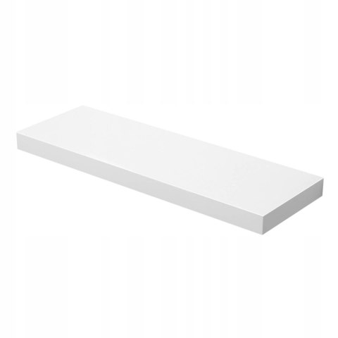 PÓŁKA ŚCIENNA płyta MDF Songmics 60 x 20 cm biały PÓŁKA ŚCIENNA płyta MDF Songmics 60 x 20 cm biały