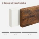 PÓŁKA ŚCIENNA WISZĄCA RUSTYKALNA VINTACE 60X20 CM