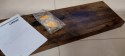 PÓŁKA ŚCIENNA WISZĄCA RUSTYKALNA VINTACE 60X20 CM