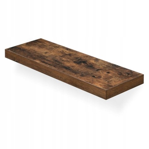 PÓŁKA ŚCIENNA WISZĄCA RUSTYKALNA VINTACE 60X20 CM PÓŁKA ŚCIENNA WISZĄCA RUSTYKALNA VINTACE 60X20 CM