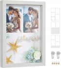 RAMKA NA ZDJĘCIA plus akcesoria A4 songmics biała