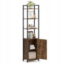 REGAŁ Songmics Vasagle 40 cm x 159,5 cm x 24 cm dąb rustykalny