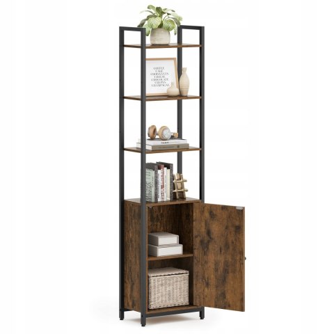 REGAŁ Songmics Vasagle 40 cm x 159,5 cm x 24 cm dąb rustykalny REGAŁ Songmics Vasagle 40 cm x 159,5 cm x 24 cm dąb rustykalny