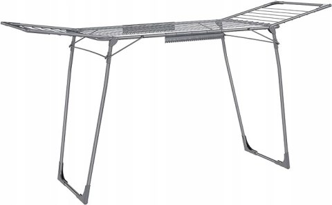 Suszarka na pranie bieliznę Songmics 56,5 x 173 x 96,5 cm składana szara Suszarka na pranie bieliznę Songmics 56,5 x 173 x 96,5 cm składana szara