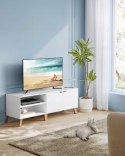 Szafka komoda RTV stojąca Songmics nowoczesna 140 x 50 x 40 cm biała