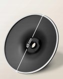ZESTAW 2 HOKERÓW Songmics czarny 110 cm skóra sztuczna