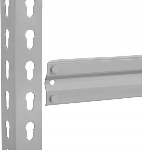 REGAŁ METALOWY MAGAZYNOWY 150CM 5 PÓŁEK 750 KG REGAŁ METALOWY MAGAZYNOWY 150CM 5 PÓŁEK 750 KG