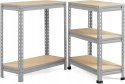 REGAŁ METALOWY MAGAZYNOWY 150CM 5 PÓŁEK 750 KG