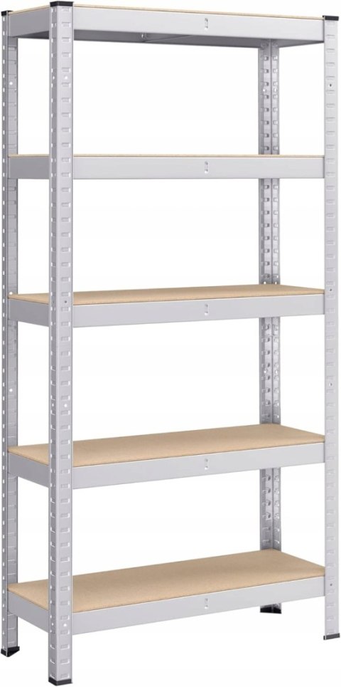 Regał magazynowy garażowy metalowy 151x75x30 cm max 130 kg na półkę Regał magazynowy garażowy metalowy 151x75x30 cm max 130 kg na półkę