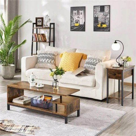 SZAFKA RTV stojąca Yaheetech 106 cm x 40 cm x 39,5 cm SZAFKA RTV stojąca Yaheetech 106 cm x 40 cm x 39,5 cm
