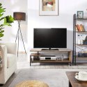 SZAFKA RTV stojąca Yaheetech 106 cm x 40 cm x 39,5 cm