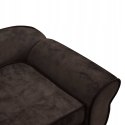 KANAPA SOFA DLA PSA glamour VidaXL brązowa 72x45x30 cm