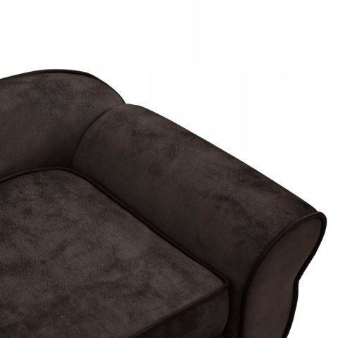 KANAPA SOFA DLA PSA glamour VidaXL brązowa 72x45x30 cm KANAPA SOFA DLA PSA glamour VidaXL brązowa 72x45x30 cm