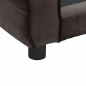 KANAPA SOFA DLA PSA glamour VidaXL brązowa 72x45x30 cm