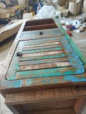 KOMODA RETRO Greatstore kolekcja 45x32x110cm wielokolorowy matowe OUTLET