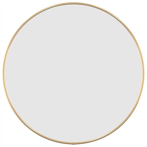 LUSTRO ŚCIENNE ZŁOTE Ø 50CM OKRĄGŁE LUSTRO ŚCIENNE ZŁOTE Ø 50CM OKRĄGŁE