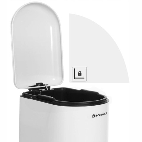 MAŁY KOSZ NA ŚMIECI Songmics 10 l biały OUTLET MAŁY KOSZ NA ŚMIECI Songmics 10 l biały OUTLET
